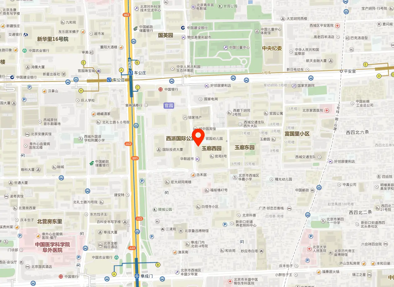 北京金融科技大厦地图位置